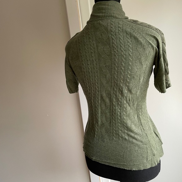 Soft fine knit short sleeve Retro Sweater - Picture 10 of 15